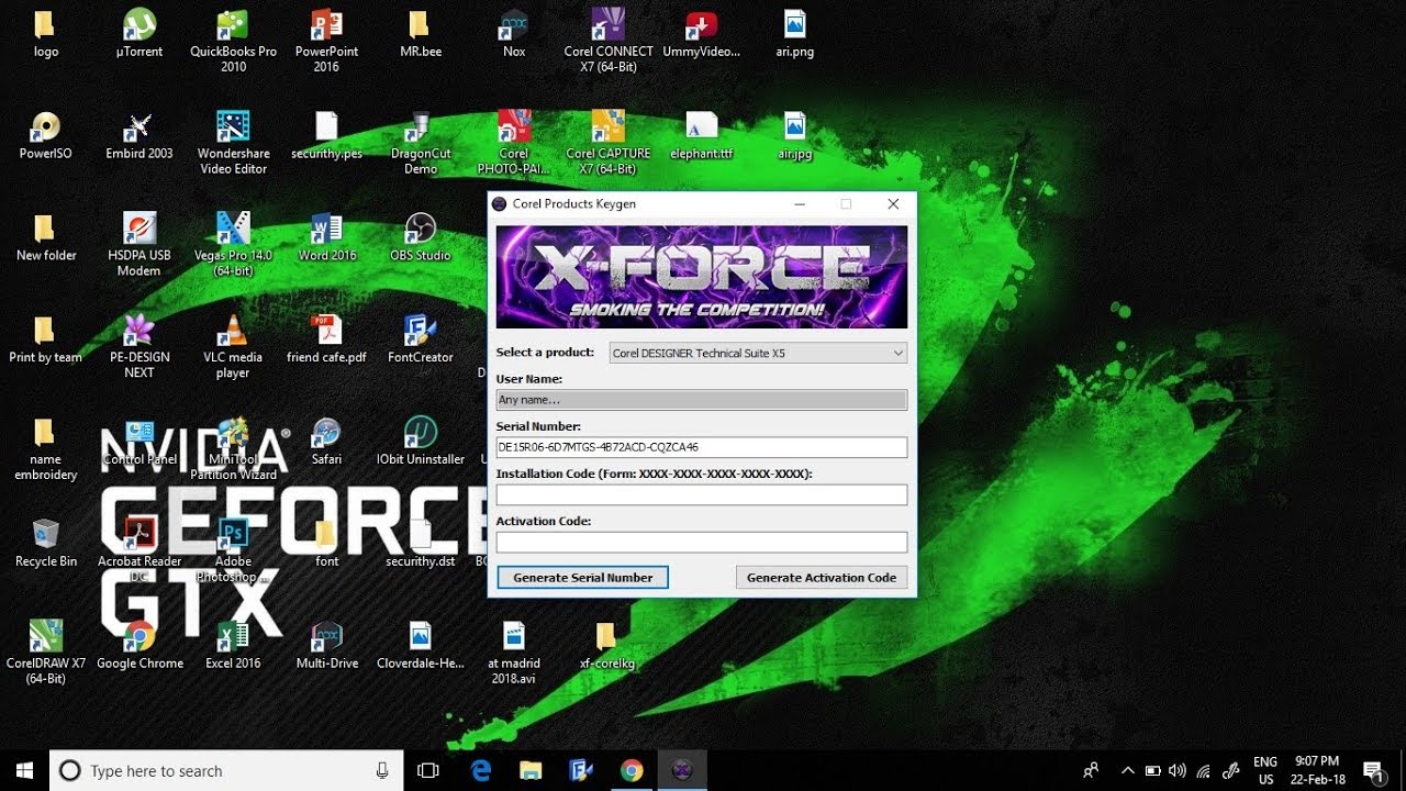 download xforce keygen coreldraw x7